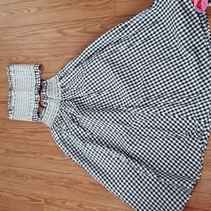 ZARA Two Piece Set Gingham
